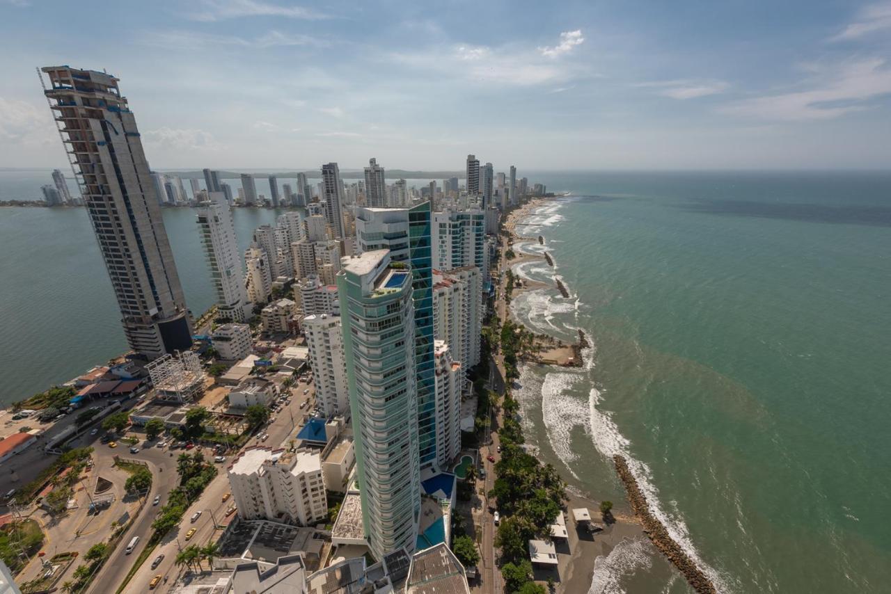 Murano Elite New Ocean Front Duplex Cartagena Bagian luar foto