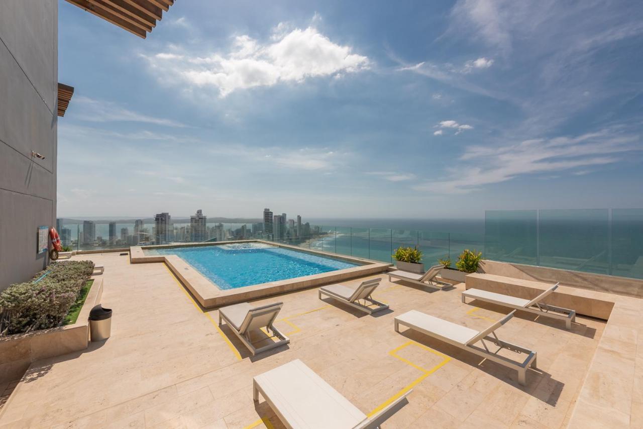 Murano Elite New Ocean Front Duplex Cartagena Bagian luar foto