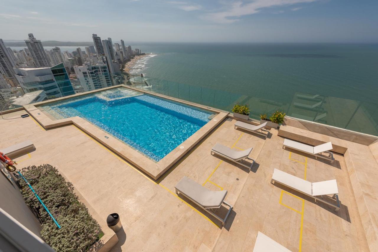 Murano Elite New Ocean Front Duplex Cartagena Bagian luar foto