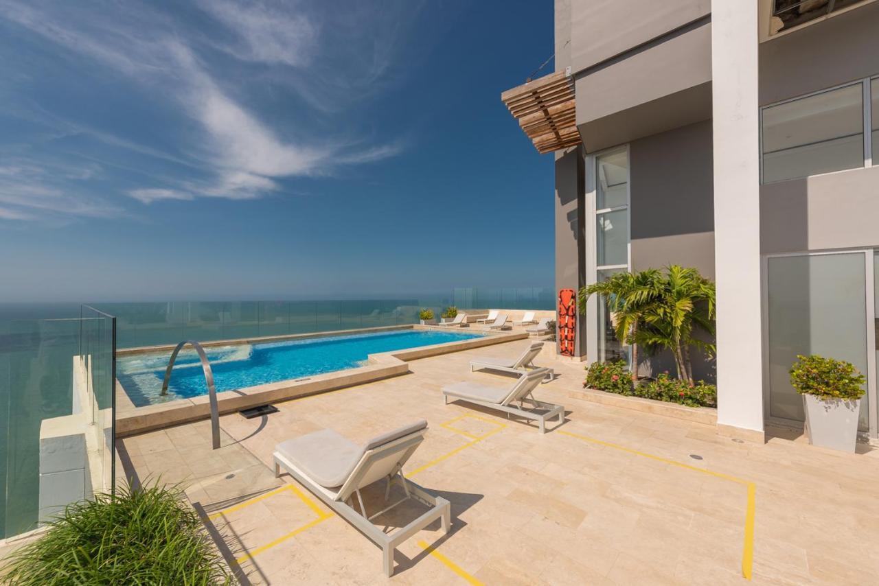 Murano Elite New Ocean Front Duplex Cartagena Bagian luar foto